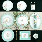 Jingdezhen high-grade 88 pieces of gold painted Chinese tableware set bone china tableware bowl and plate family hotel club table